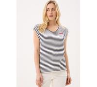 Vêtements Pieces Pcbillo Emb Jrs Tee Bc pour S Bleu