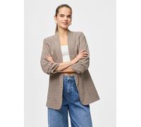 Vêtements Pieces Pcbosella 3/4 Printed Blazer Noos Bc pour Femme S Gris