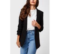 PIECES Pcboss 3/4 Blazer Noos, Veste De Costume Femme, Noir (Black Black), 36 (Taille Fabricant: X-Small)