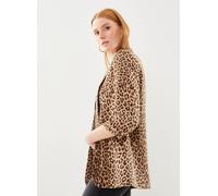 Vêtements Pieces PCBOSS 3/4 PRINTED BLAZER NOOS pour Femme L Beige