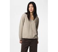 PIECES Pull-over 'PCBree' beige chiné, Taille XL