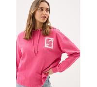 Vêtements Pieces Pcchilli Ls Washed Patch Jrs Hoodi Fc Bc pour Femme XL Violet