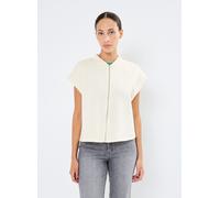 Vêtements Pieces Pcchilli Sl Zip Sweat Vest Noos Cp Bc pour Femme XS Blanc