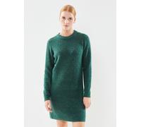 Vêtements Pieces PCELLEN LS O-NECK KNIT DRESS NOOS BC pour Accessoires M Vert