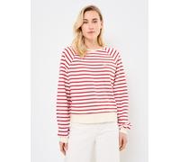 Vêtements Pieces Pcgreta Ls Emb Sweat Fc pour Femme XS Blanc