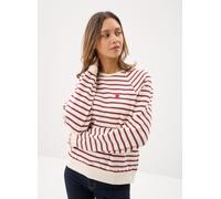 Pieces Greta Emb Ub Sweatshirt Blanc S Femme