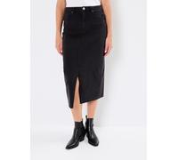 Vêtements Pieces Pcjessie Hw Denim Midi Skirt Noos Exp pour Accessoires XS Noir