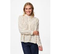 Vêtements Pieces Pcjollie Ls Shirt Mpa Wvn Bc pour M Blanc