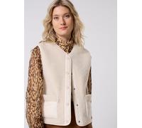 Vêtements Pieces Pcjune Teddy Vest Bc pour Femme XL Blanc