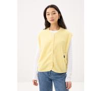 Vêtements Pieces Pckatty Teddy Vest Noos Bc pour Femme M Jaune