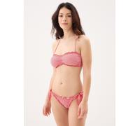 Vêtements Pieces Pckia Frill Edge Bikini Top Bc pour Femme M Rouge