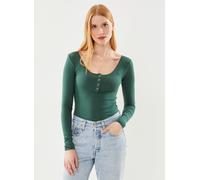 Vêtements Pieces PCKITTE LS TOP NOOS BC pour Accessoires L Vert