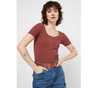 Vêtements Pieces Pckitte Ss Top Noos Bc pour Femme XS Rose