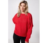 Vêtements Pieces Pclaba Ls Oneck Knit Mpa Bc pour Femme L Rouge