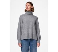 Vêtements Pieces Pcmalou Ls Rollneck Knit Noos Bc pour Femme XL Gris