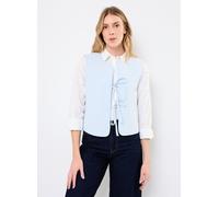 Vêtements Pieces PCMASTINA SL VEST WVN BC pour Femme S Bleu