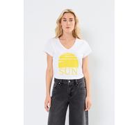 Vêtements Pieces Pcmerima Ss T-Shirt Fc Bc pour Accessoires XS Blanc
