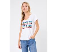 Vêtements Pieces Pcmerima Ss T-Shirt Fc Bc pour Femme XS Blanc