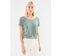 Vêtements Pieces Pcmikon Ss T-Shirt Fc pour Accessoires L Vert