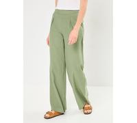 Vêtements Pieces Pcminidi Hw Wide Leg Pants Pa Bc pour Accessoires M Vert