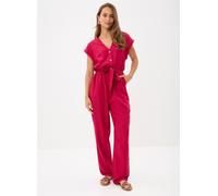 Vêtements Pieces Pcmuna Ss V-Neck Jumpsuit Kac Fc pour Accessoires S Rouge