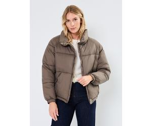 Vêtements Pieces Pcnaomy High Collar Puffer Jacket pour Femme M Marron