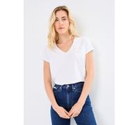 PIECES T-shirt 'PCNEW BILLY' or / blanc, Taille L