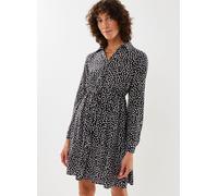 Vêtements Pieces PCNOVA LS TIE DRESS NOOS BC CP pour Accessoires XS Noir