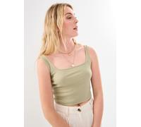 Vêtements Pieces Pcnukisa Cropped Tank Top Noos pour Femme XS Vert