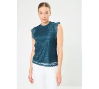 Vêtements Pieces Pcolline Sl Lace Top Noos pour S Vert
