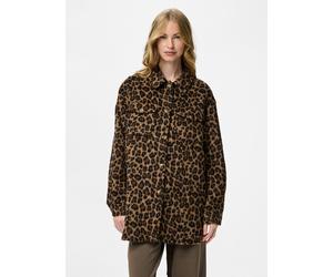 Vêtements Pieces Pcsaga Shacket Noos pour Femme M Marron