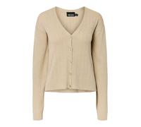 Vêtements Pieces Pcsalima Ls Rev Knit Cardigan Msa pour S Beige