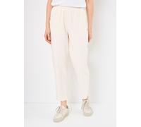 Vêtements Pieces PCSALLY HW ANKLE PANTS WVN FC pour Femme S Blanc
