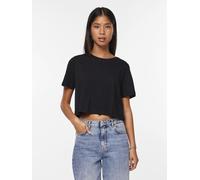 Vêtements Pieces PCSARA SS SHORT TEE JRS NOOS pour Femme L Noir