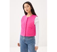 PIECES Gilet 'PCSARIA' fuchsia, Taille M