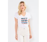 Vêtements Pieces PCSERIMA SS T-SHIRT FC BC pour Femme S Blanc