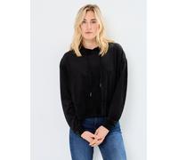 Vêtements Pieces Pcsilli Ls Velvet Hoodie Fc Bc pour Femme S Noir