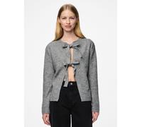 Vêtements Pieces Pcsilly Ls Rev Tie Knit Noos Bc pour Accessoires L Gris