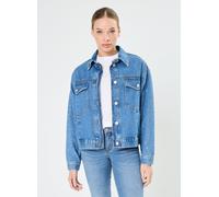 Vêtements Pieces Pcsky Rhinestone Jacket pour Accessoires S Bleu