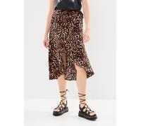 PIECES Jupe 'Tala' beige / marron, Taille 34