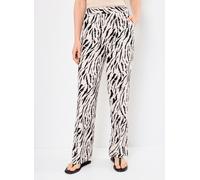 Vêtements Pieces PCTARLEM HW PANTS WVN pour XL Beige