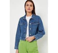 Vêtements Pieces PCTESSIE LS DNM JACKET NOOS BC pour Femme M Bleu