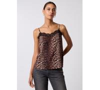 Vêtements Pieces PCTIFFANY STRAP LACE TOP NOOS BC pour Femme S Noir