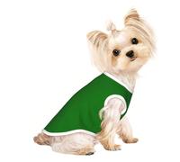 Vêtements plus verts et mignons pour chien, t-shirt pour petits chiens, filles et garçons. Pull pour animaux de compagnie, vêtements pour chats, convient aux petits animaux de compagnie