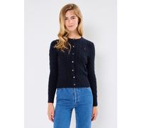 Vêtements Polo Ralph Lauren Cardigan torsadé en coton à col rond pour Femme XL Bleu