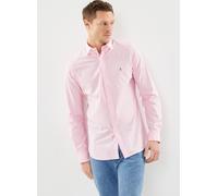 Vêtements Polo Ralph Lauren Chemise Cintrée En Popeline Stretch 710929348 pour Accessoires M Rose