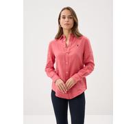 Vêtements Polo Ralph Lauren Chemise classique en lin pour Femme L Rouge