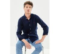Polo Ralph Lauren, Homme, Chemises, Bleu, Taille: XL Chemise en Lin Coupe Personnalisée