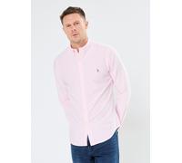 Vêtements Polo Ralph Lauren Chemise Oxford Rayée Slim Fit 710953710 pour Accessoires S Rose