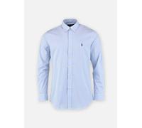 Vêtements Polo Ralph Lauren Chemise rayée ajustée popeline stretch pour Homme L Bleu